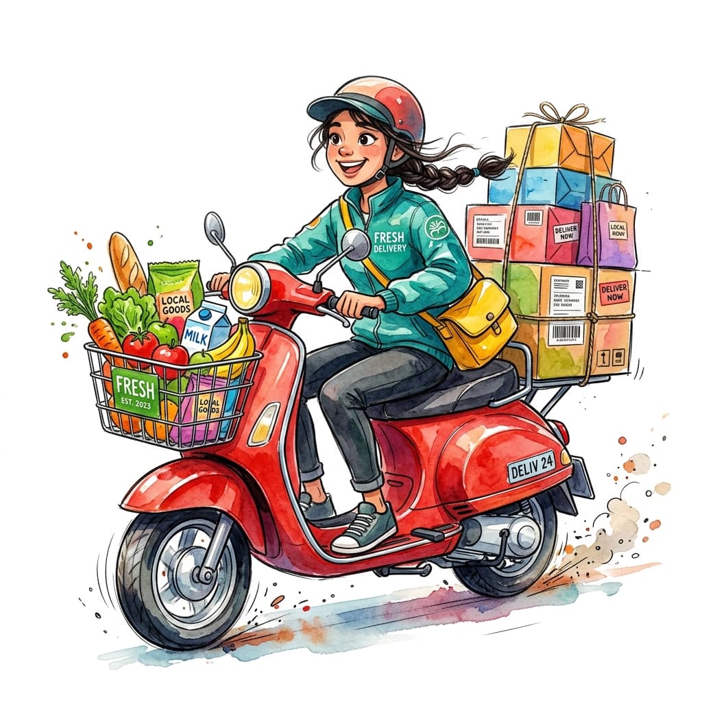 Delivery Scooter